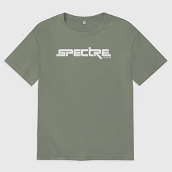 Женская футболка оверсайз Spectre divide logotype