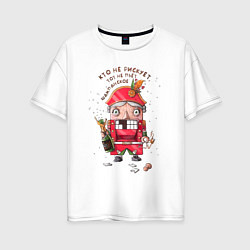 Женская футболка оверсайз Щелкунчик