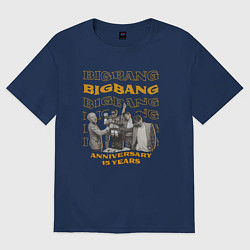 Женская футболка оверсайз Big bang 15 лет