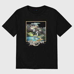 Женская футболка оверсайз Лоча