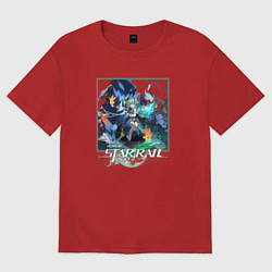 Женская футболка оверсайз Хохо