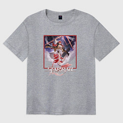 Женская футболка оверсайз Химеко