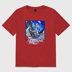 Женская футболка оверсайз Гепард