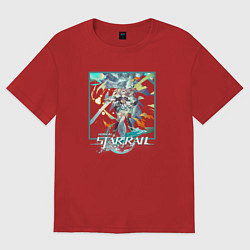 Женская футболка оверсайз Светлячок