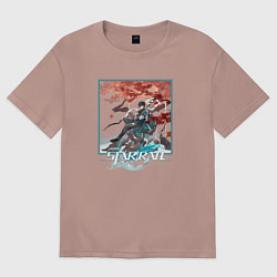 Женская футболка оверсайз Дань Хэн