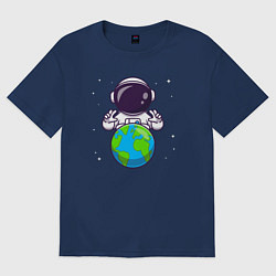 Женская футболка оверсайз Моя земля