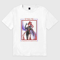 Женская футболка оверсайз Yinlin Lightning of Execution