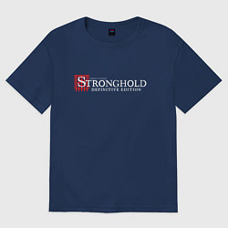 Футболка оверсайз женская Stronghold Crusader Definitive Edition, цвет: тёмно-синий