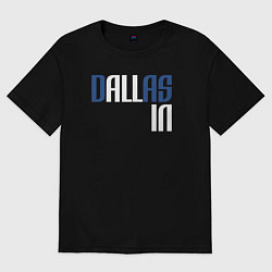 Женская футболка оверсайз Dallas in