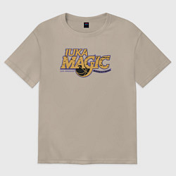 Женская футболка оверсайз Luka magic basketball