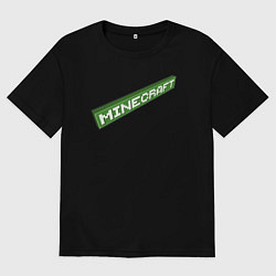 Женская футболка оверсайз Minecraft игра