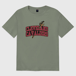 Женская футболка оверсайз NBA Cleveland