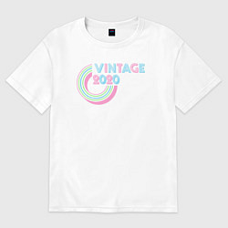 Женская футболка оверсайз Винтаж 2020