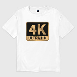 Женская футболка оверсайз 4K Ultra высокое качество