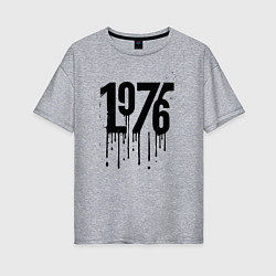 Женская футболка оверсайз Капающий 1976