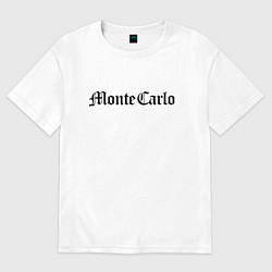 Женская футболка оверсайз Monte Carlo - Monaco