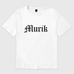 Женская футболка оверсайз Мурманск - мем