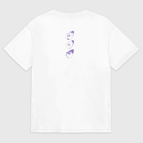 Женская футболка оверсайз Amphoreus Women / Белый – фото 2