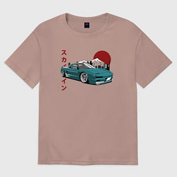 Женская футболка оверсайз Toyota MR2