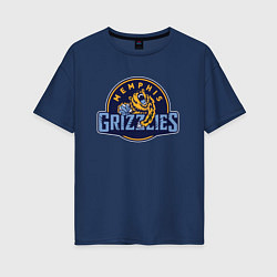 Женская футболка оверсайз Memphis Grizzlies - NBA