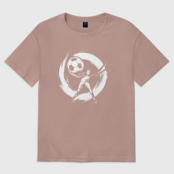 Женская футболка оверсайз Гандбольный драйв