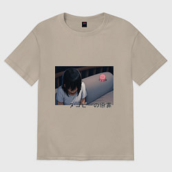 Женская футболка оверсайз Такопи и Сидзука