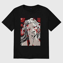 Женская футболка оверсайз Клинок, рассекающий демонов Даки