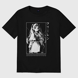 Женская футболка оверсайз Фрирен - old poster