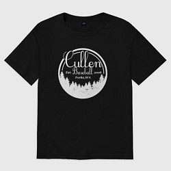 Футболка оверсайз женская Baseball Cullen, цвет: черный