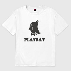 Женская футболка оверсайз Playbat