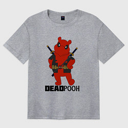 Женская футболка оверсайз Deadpooh