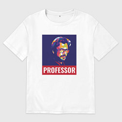 Женская футболка оверсайз Professor