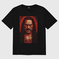 Женская футболка оверсайз Дэнни Трехо