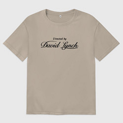 Футболка оверсайз женская Directed by David Lynch: Blue Velvet, цвет: миндальный