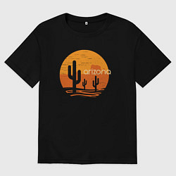 Женская футболка оверсайз Аризона