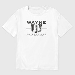 Женская футболка оверсайз Wayne enterprices