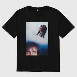 Футболка оверсайз женская Вечное сияние чистого разума, цвет: черный