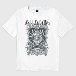 Женская футболка оверсайз As I Lay Dying