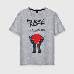 Женская футболка оверсайз My Chemical Romance: Japan