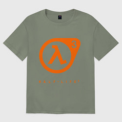 Футболка оверсайз женская Half-Life 3, цвет: авокадо
