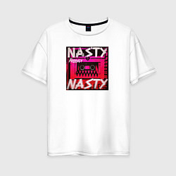 Женская футболка оверсайз The Prodigy: Nasty