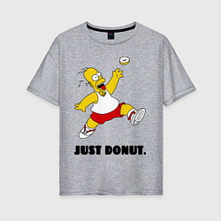 Женская футболка оверсайз Just Donut