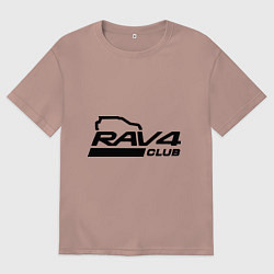 Женская футболка оверсайз RAV4