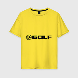 Женская футболка оверсайз Volkswagen Golf