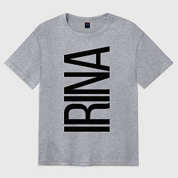 Женская футболка оверсайз Ирина