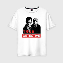 Женская футболка оверсайз True Detective