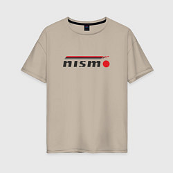 Женская футболка оверсайз Nismo