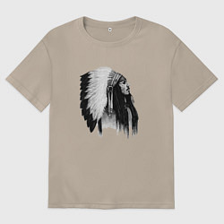 Женская футболка оверсайз Джонни Депп