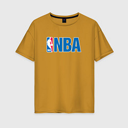 Женская футболка оверсайз NBA
