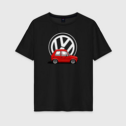 Женская футболка оверсайз Golf mk I